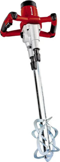Einhell Mörtelrührgerät TE-MX 1600-2 CE Twin, 1600W, Zweigang, gegenläufig, dynamische Geschwindigkeitsregelung, Hex-Aufnahme, inklusive 2 Rührer für 120 mm Mörtel