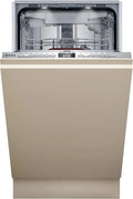 NEFF S855EMX34E N 50 Vollintegrierter Geschirrspüler, 45 cm, Flexibles Korbsystem, Leiser Betrieb, OpenDry mit TimeLight