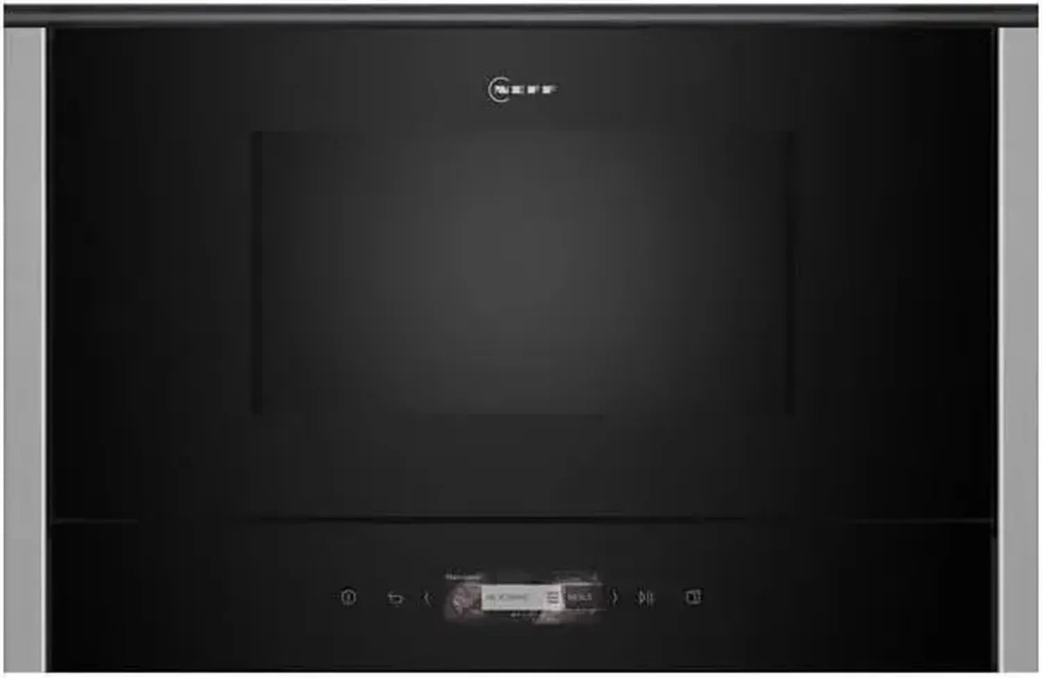 NEFF N70 Einbau-Mikrowelle, 40x60cm, Touch-Display, Automatikprogramme, Edelstahl, LED-Beleuchtung