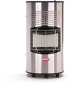Burny Sahara Pro Inox Edelstahl-Gasheizofen - 4,2 kW Innenraumtauglich - Robuster Infrarot-Keramikbrenner für 11 kg Gasflaschen