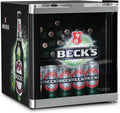 CUBES Getränkekühlschrank Becks, 51 cm hoch, Energieeffizienz A, 48 L Kapazität