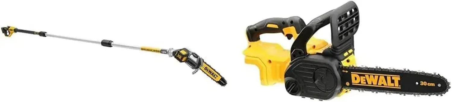 Dewalt 18V Akku-Hochentaster DCMPS567N und XR Akku-Kettensäge DCM565N Set