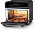 Ufesa Heißluftfritteuse XXL 23L, Energiesparend, 8 Programme, 1800W, Digitale Kontrolle, Bis 230°C, Metallgehäuse