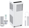 Mobiles Klimagerät 7000 BTU mit Abluftschlauch, leise und effizient für Räume bis 80m³, mit Kühl-, Ventilations- und Entfeuchtungsfunktion