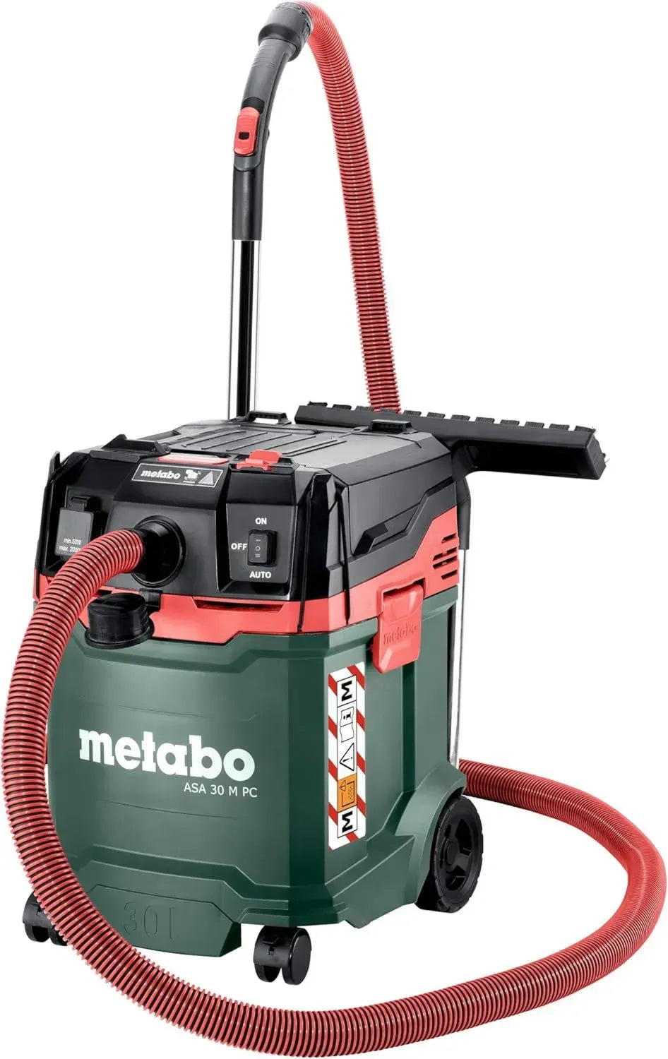 Metabo ASA 30 M PC Nass-Trockensauger mit Filterreinigung, 8 m Kabel