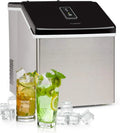 Klarstein Kompakte Eiswürfelmaschine, 2,5L, Klare Eiswürfel, 13kg/24h Leistung, Sicherheitsalarm