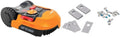 WORX Landroid Plus WR165E Rasenroboter für Gärten bis 500 qm mit WLAN, Bluetooth und schwimmendem Schneidwerk + Ersatzmesser WA0190