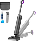 Eureka FloorShine 460 Kabelloser Nass-Trocken-Staubsauger, 180° Flachdesign, 17.000 Pa Leistung, 30 Min. Akkulaufzeit für Hartböden