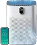 Hochleistungs-Luftreiniger V1 Pro mit HEPA-Filter und PM2.5-Sensor, App- & Sprachsteuerung, Weiß