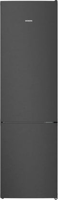 Siemens iQ300 Kühl-Gefrierkombination, 363 l, NoFrost, hyperFresh, leise, LED, 203 x 60 cm, Edelstahl AntiFingerprint