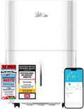 Effizienter Luftentfeuchter mit LED-Display, WLAN-Steuerung, leise und energiesparend, ideal gegen Feuchtigkeit und Schimmel, 20L Kapazität