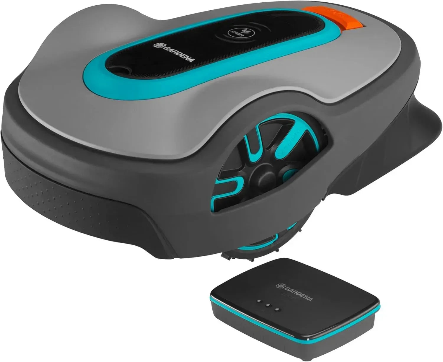 Gardena Rasenroboter smart SILENO Life 750 m² Set: Fortschrittliche LONA AI-Technologie, App-Steuerung, SensorControl, für Hänge bis 35 %, inkl. smart Gateway, Deutsch (19701-60)