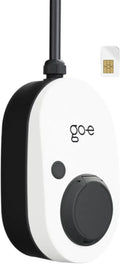 go-e Charger Gemini 2.0 - 22 kW Ladestation, 3-Phasen, 4G/LTE, Weiß/Schwarz, Ohne Kabel