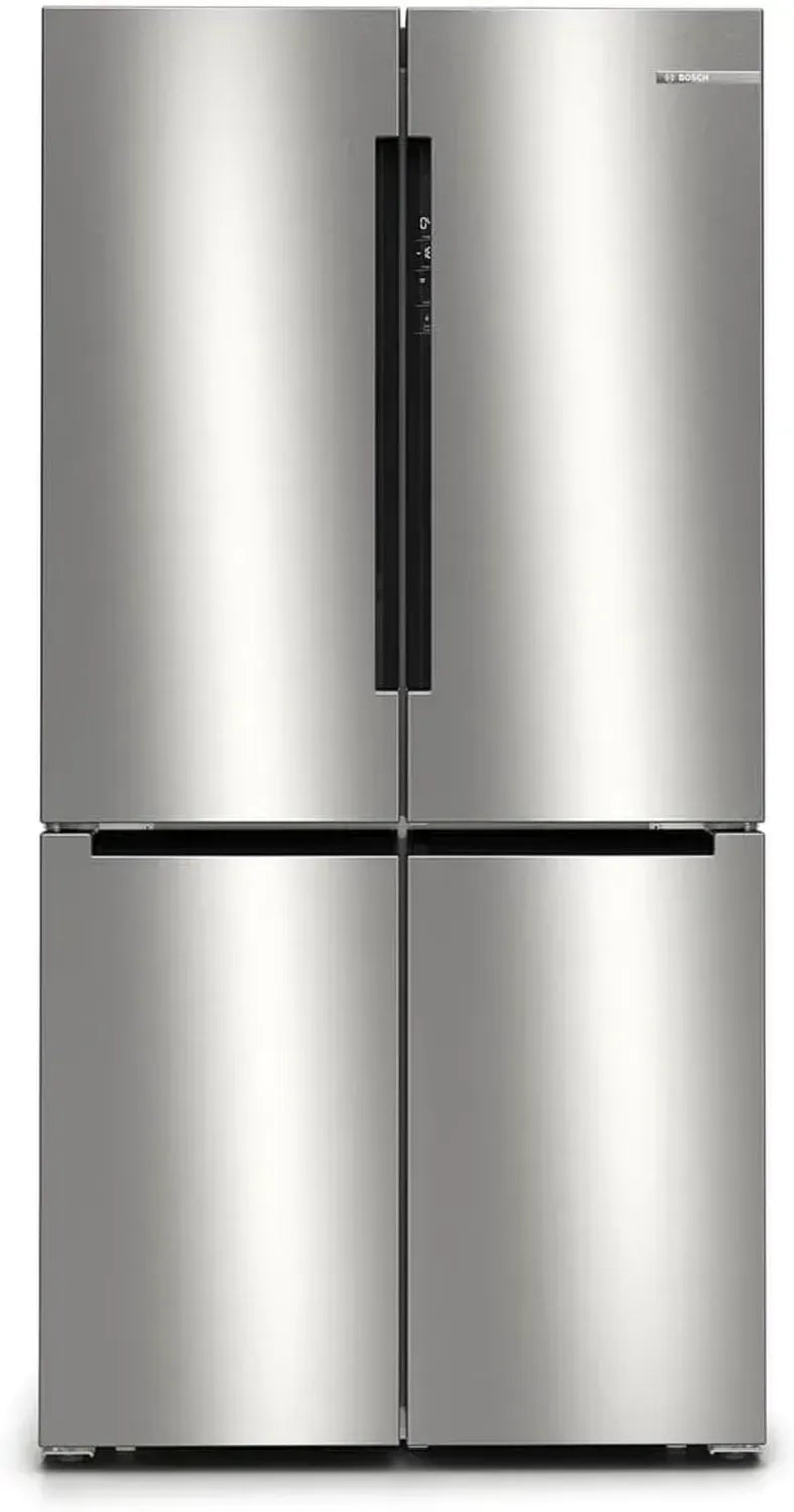 Bosch KFN96APEA Serie 4 Kühl-Gefrierkombination, 183x91cm, 405L/200L, VitaFresh pro für längere Frische, NoFrost-Technologie, LED-Beleuchtung