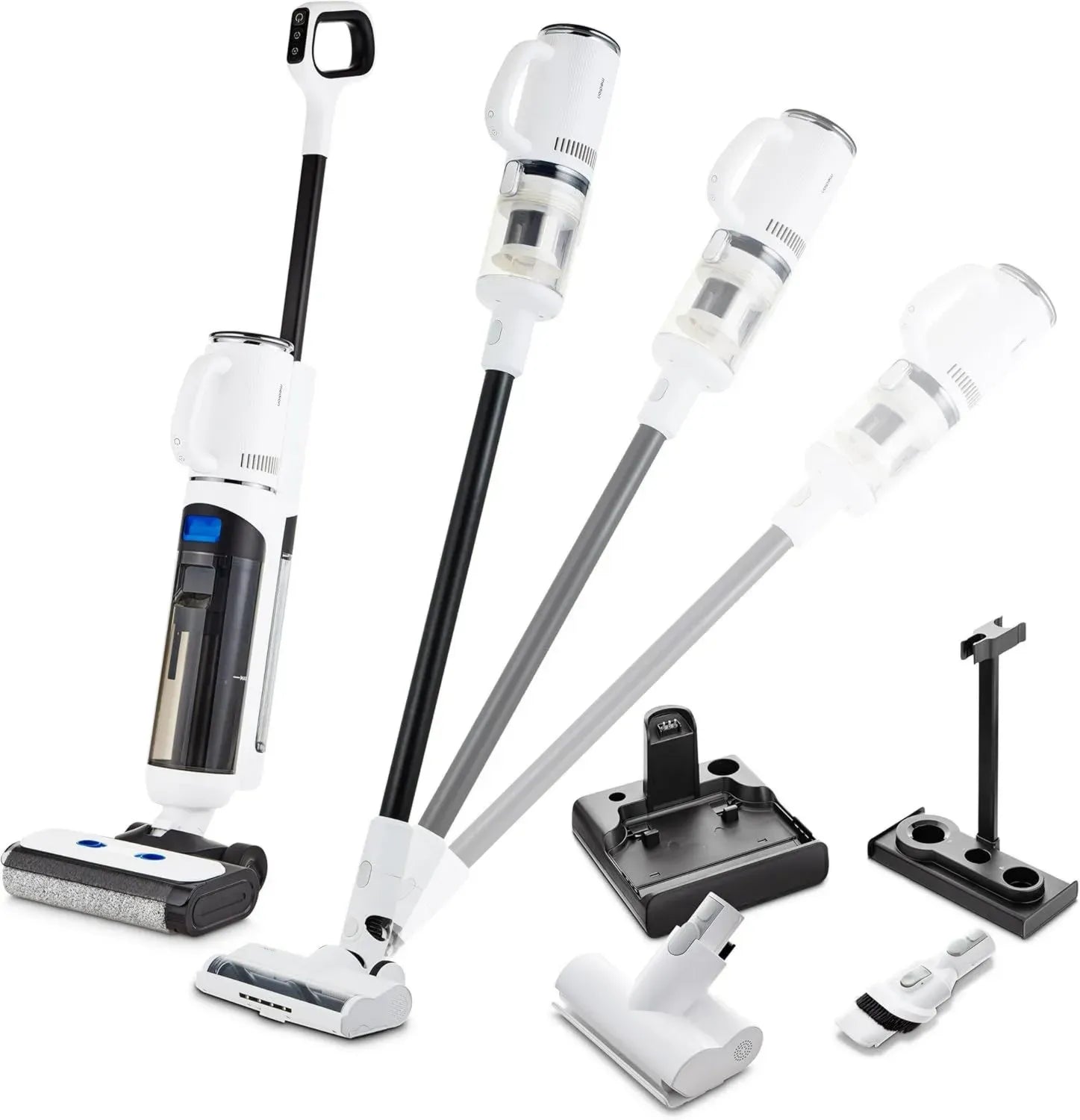 MEDION 2in1 Akku-Nass-Trockensauger H30, 45 Min Laufzeit, Getrennte Wassertanks, Ideal für Hartböden und Teppiche