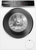 Bosch Waschmaschine Serie 8, 9 kg, 1400 U/Min, i-DOS mit Waschmittelscan, Anti-Mikroplastik, Fleckenautomatik, Iron Assist, SpeedPerfect, Hergestellt in Deutschland