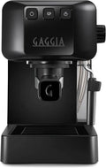 Gaggia EG2109 Espressomaschine Schwarz, Manuell, 15 Bar, Für gemahlenen Kaffee oder Pads, Vor-Infusion, Modell 2023, Hergestellt in Italien