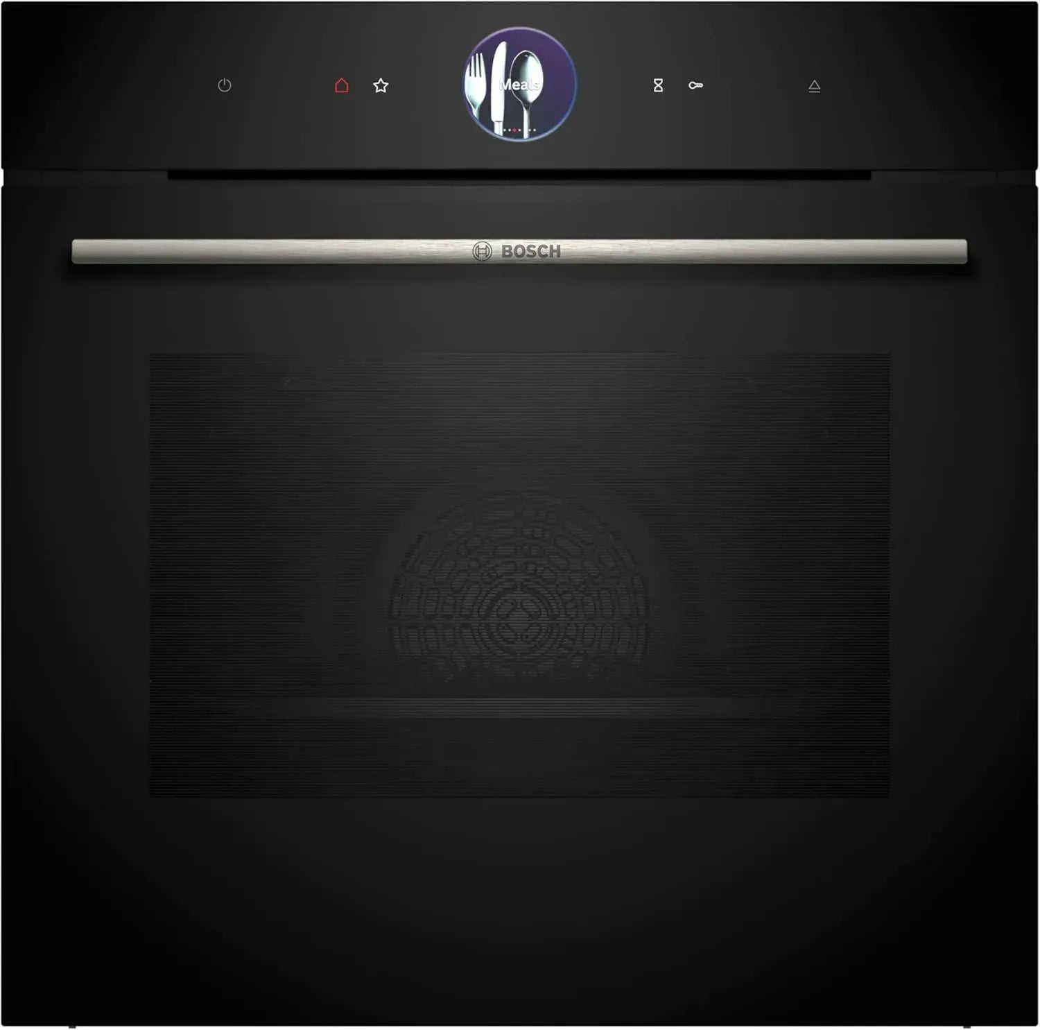Bosch Serie 8 Dampfbackofen, 60cm, Schwarz, Hydrolyse, Air Fry, 4D-Heißluft