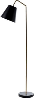 Dyberg Larsen Mango Stehlampe, 25 cm, Schwarz-Messing Finish