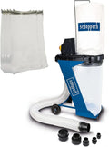 Scheppach DC500 Staubabsaugungssystem, 550W, 75L Beutel, Ø 100mm Anschluss, 1150 m³/h Luftstrom, 2m Schlauch