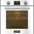 Kaiser Einbaubackofen 60 cm, weißes Glas, 10 Funktionen, Heißluft, Grill, LED-Anzeige, katalytische Selbstreinigung, 79L
