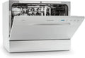 Klarstein Amazonia 6, Energiesparender Tischgeschirrspüler, 1380 W, Platz für 6 Gedecke, Silber-Grau