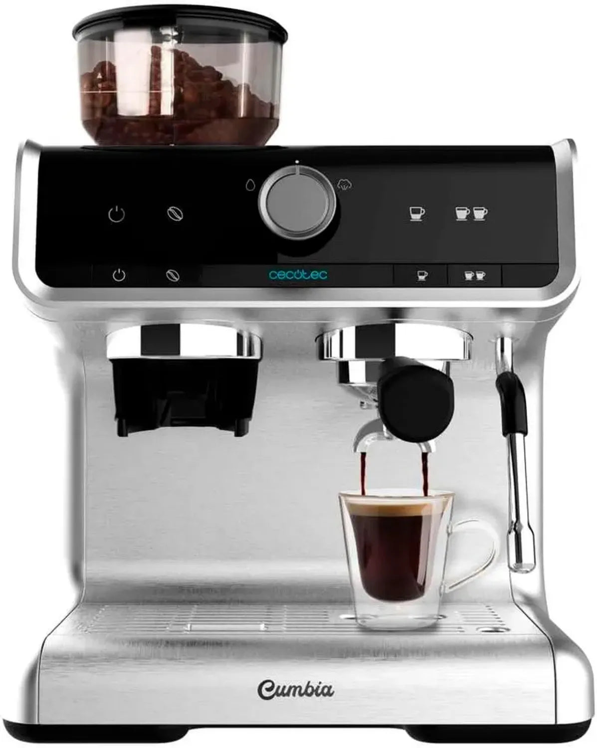 Cecotec Cumbia Power Espresso Kaffeemaschine mit 20 Bar und 2900 W