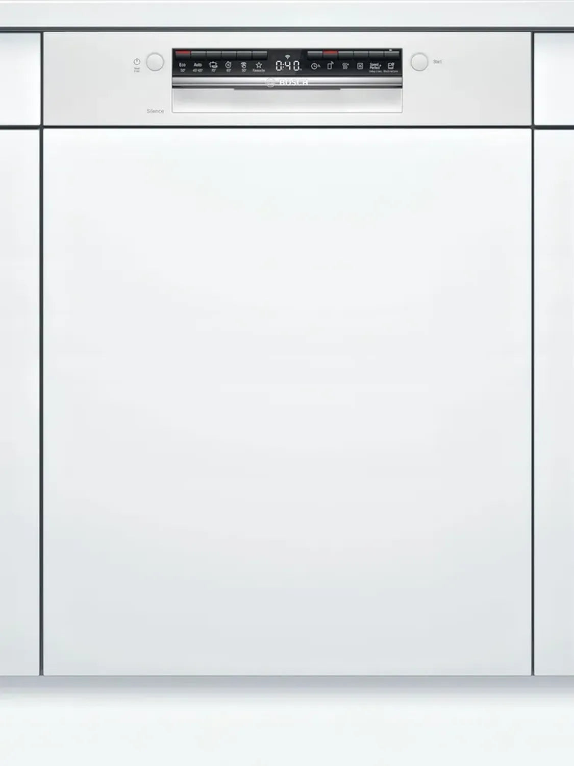 Bosch Serie 4 integrierter Geschirrspüler, 60 cm, leiser Betrieb, Besteckkorb, ExtraTrocken-Funktion, Rackmatic-höhenverstellbar
