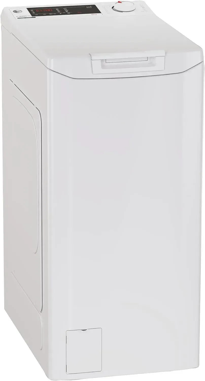 Hoover Toplader Waschmaschine, 8 kg, 1000 U/min, Wi-Fi & Bluetooth, Sanfte Berührung, Mix Power, Startverzögerung, 17 Programme, Weiß