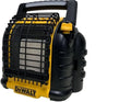 DEWALT Tragbarer Gasheizstrahler mit USB-Anschlüssen und LED-Licht
