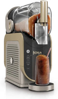 Ninja SLUSHi Maschine für Slush, Eis-Cocktails & Milchshakes, 1,9 L Kapazität, WhisperChill-Technologie, Stone Gold