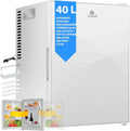 KESSER® 40L Mini-Kühlschrank mit Glasfront, leise Minibar für Camping, Büro, Schlafzimmer und Hotel, wechselbarer Türanschlag und Innenbeleuchtung