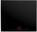 Klarstein NanoGlow 60 cm Flex-Induktionskochfeld mit 4 Zonen, Boost-Funktion und Kindersicherung, 7400 W, Nanoglas, BBQ-Modus, Schwarz