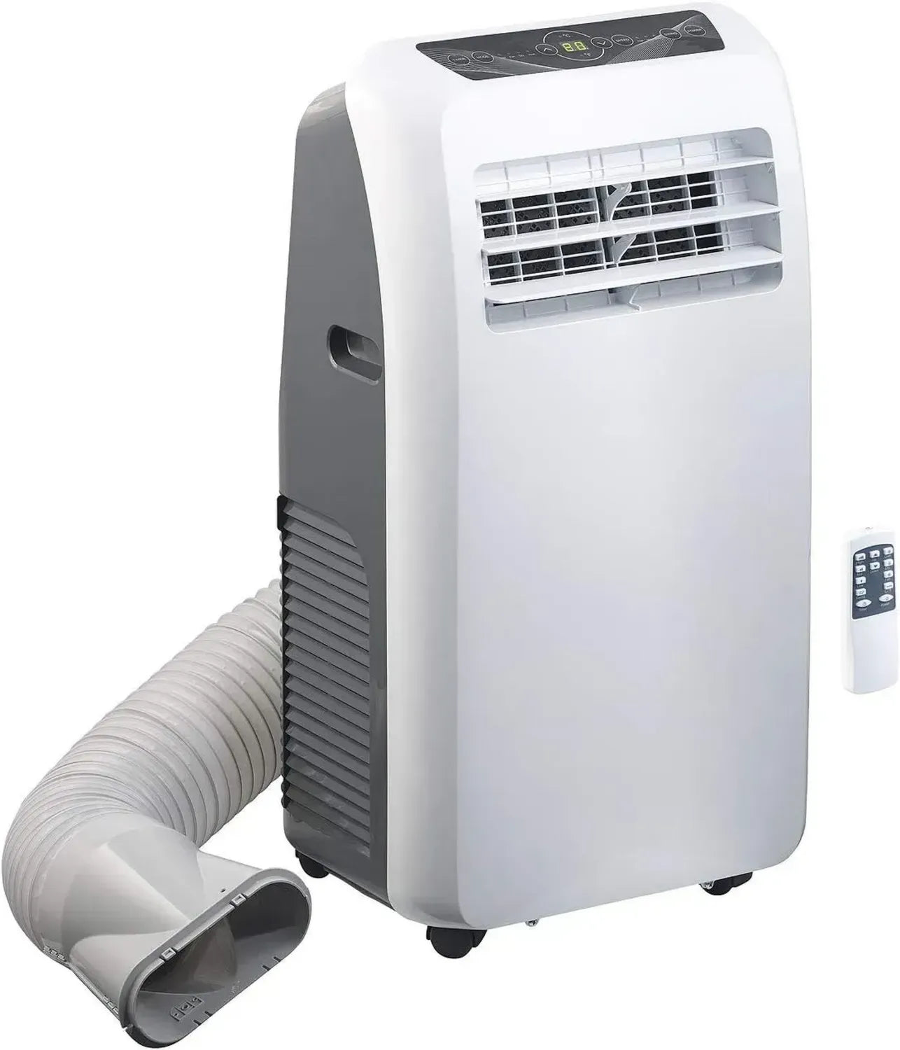 Leistungsstarke 9.000 BTU Mobiles Klimagerät mit Entfeuchter, 2.600 Watt