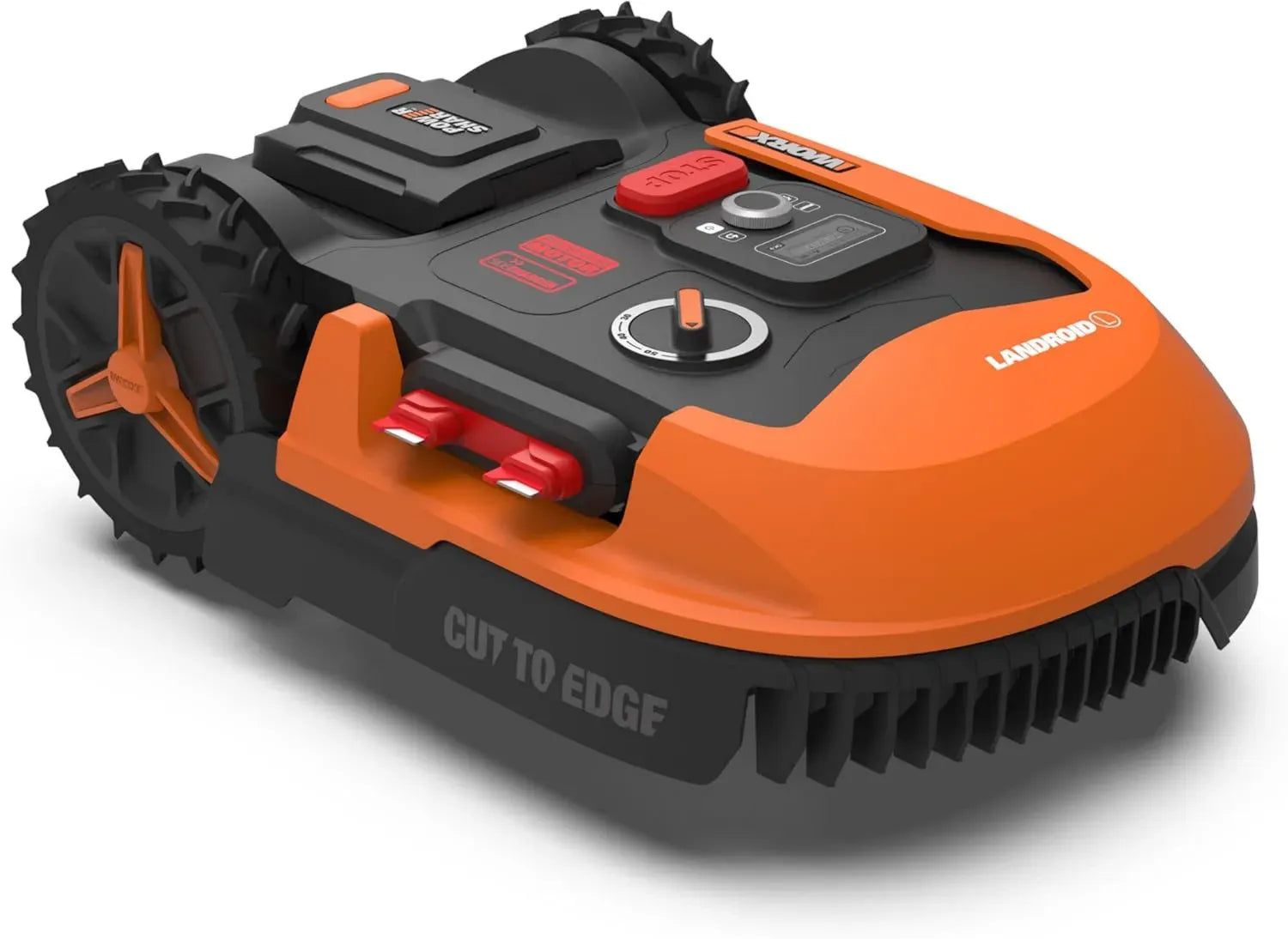 WORX Landroid Plus WR147E.1 Rasenroboter für bis zu 1000 qm Gärten mit WLAN und Bluetooth