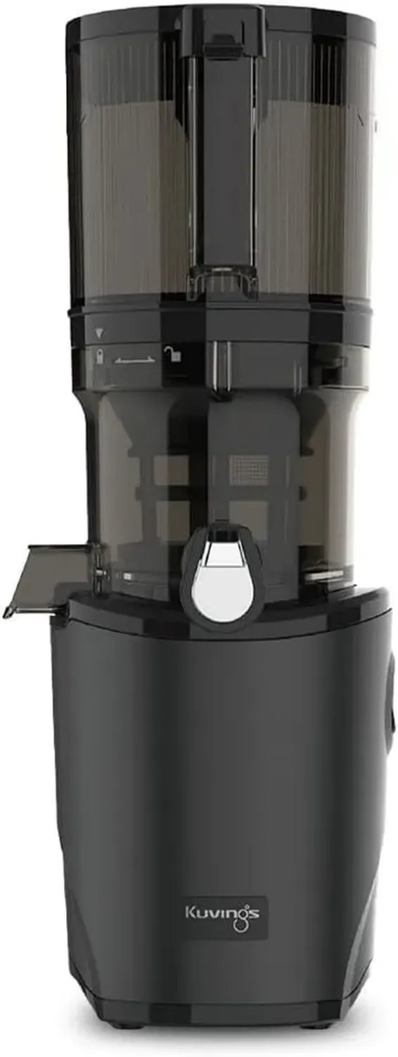 Kuvings AUTO8 Slow Juicer – Effizienter Entsafter, 2L Kapazität, 200W Motor, ideal für Obst und Gemüse (Schwarz)