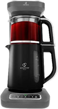 Karaca Caysever Robotea Pro Teemaschine 4-in-1, 2500W, Space Grau, Türkische Teekanne