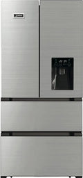 Kaiser Side-by-Side Kühlschrank KS 80420 R - Edelstahl Kühl-Gefrierkombination mit Anti-Fingerabdruck, Inverter, No Frost, Cloud Fresh, Wasserspender, IceMaker, VitaminPLUS, Super Frost, 506 L