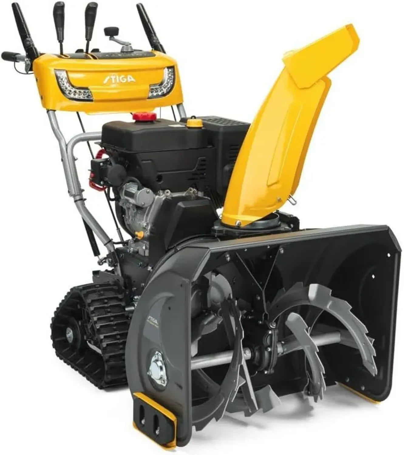 STIGA ST 5266 P TRAC Benzin-Schneefräse, 66 cm, Raupenantrieb, beheizte Griffe, LED-Beleuchtung
