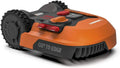 WORX Landroid L WR155E Mähroboter für große Flächen, intelligenter Rasenmäher 2000 m², automatische Steuerung, orange