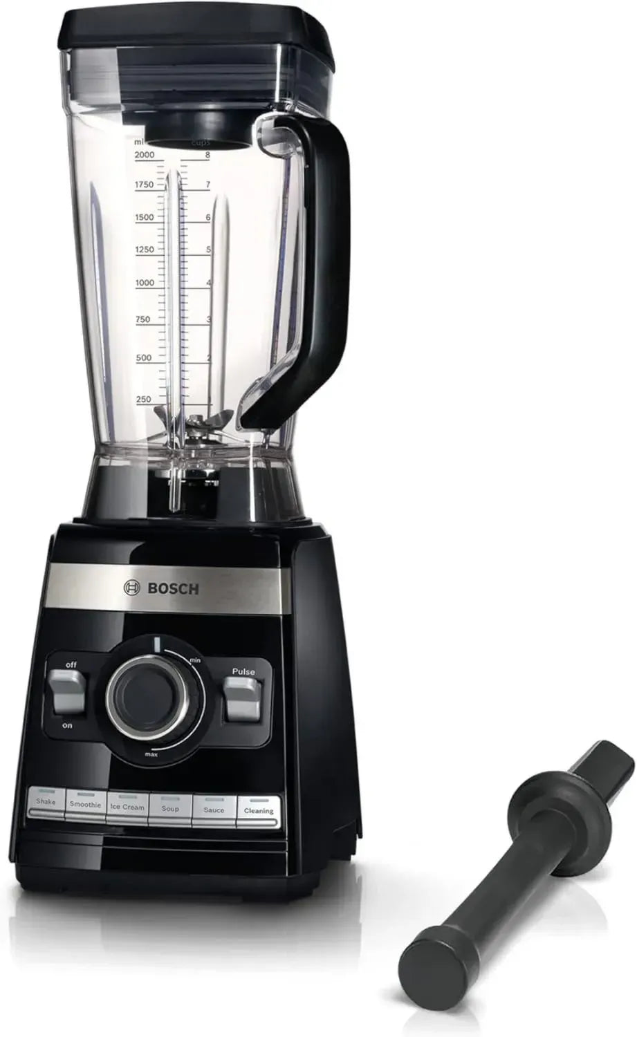 Bosch Hochleistungs-Standmixer 1600W, 6 Programme, 2,5l Tritan, Edelstahlklingen