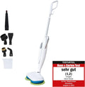 Livington Dampftwister - Kraftvoller 1300W Boden- & Handdampfreiniger mit Zubehör, effektiv gegen 99,9% Bakterien