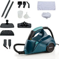 Ariete 4145 XVapor Comfort Dampfreiniger, 1500W, 5 bar, eliminiert 99,9% Keime, inkl. Zubehör, Dauerdampf 45 Min, Blau