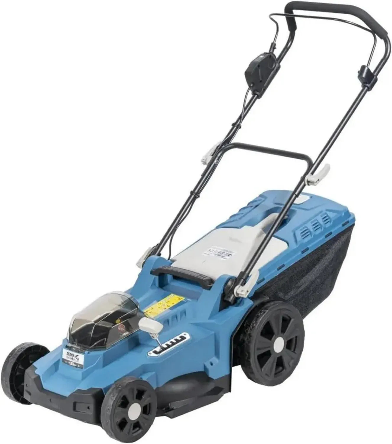 DEDRA Akku-Rasenmäher 36V mit 43cm Schnittbreite, 6-fach Höhenverstellung, bürstenloser Motor, leise & effizient, 50l Grasfangbox, ohne Akku/Ladegerät