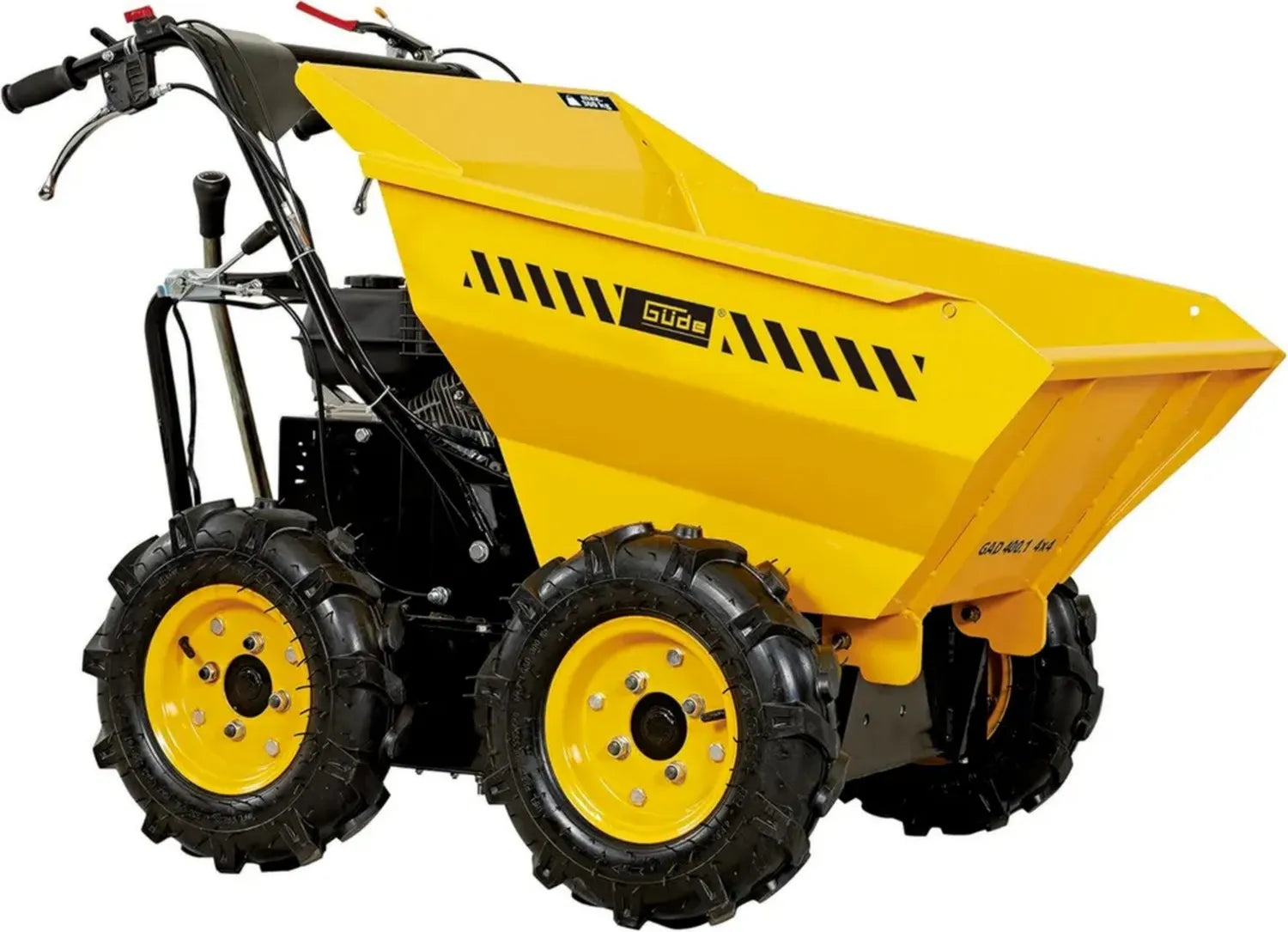 Güde 4x4 Allrad-Dumper GAD 400.1, 196cc, 400 kg Kapazität, Kippbehälter