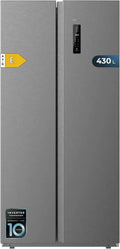 Cecotec Bolero CoolMarket SBS 430 - No Frost Kühl-Gefrierkombination, 430L, Multi Airflow, Inverter, Türdisplay, Schnellkühlung/-gefrierung, Eco-Modus, Türalarm