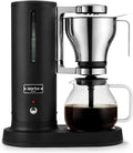 Aarke Elektrische Filterkaffeemaschine, 1,25L Glaskaraffe, 10 Tassen, Warmhaltefunktion, Modernes Design, ECBC-Zertifizierung, Mattschwarz