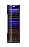 HENDI Zweizonen-Weinkühlschrank für 160 Flaschen, 447L, Energieeffizient 150W