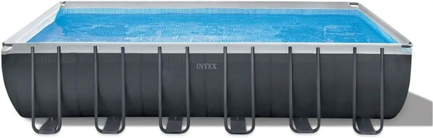 Intex Rechteckiger Aufstellpool 732x366x132 cm mit Rahmen