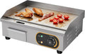 Profi Elektrogrillplatte aus Edelstahl, 3000W, 54cm - Temperaturbereich 50-300°C, Gastronomiequalität